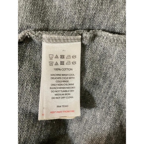 Tommy Bahama Women's Grey Sweater 1/4 Zip Long Sleeve Pullover  XL (18-20) EUC - Picture 12 of 12